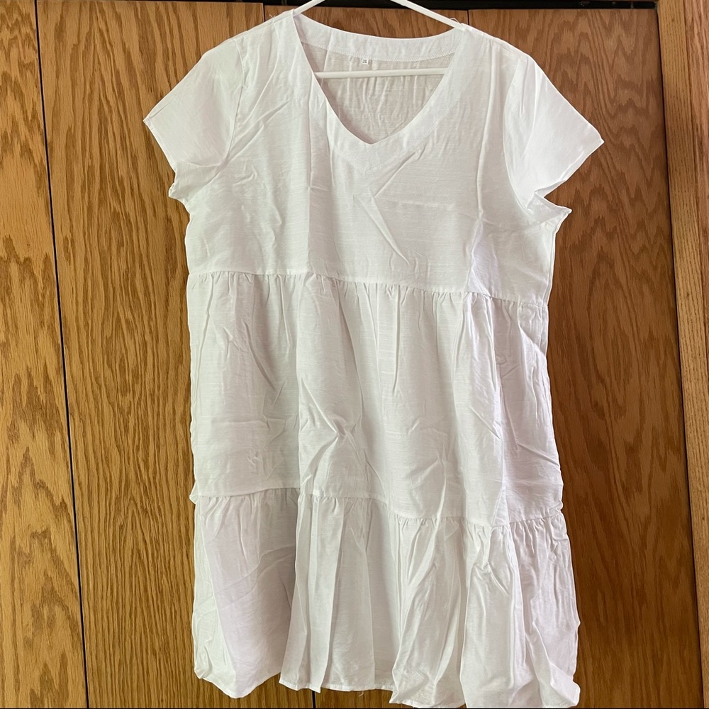 Vneck babydoll dress